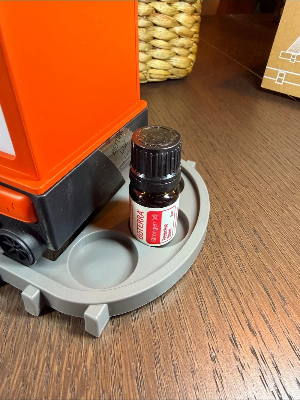 Doterra Red Train Aroma Diffuser with Train Track and Oil Holder